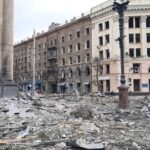 ロシア軍、ウクライナで2番目に大きい都市ハリコフを攻撃 「大量虐殺」 政府庁舎も吹き飛ぶ 動画あり