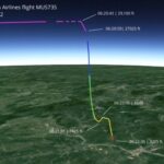 中国で墜落した旅客機、ヤバイ落ち方をする