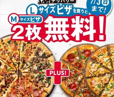 ドミノ・ピザが「1枚買うと2枚無料」万全の体制を整えリベンジ開催　スポドリや塩あめの配給を行い実施