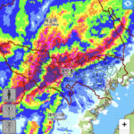 東京２３区の雨、地味にヤバイ