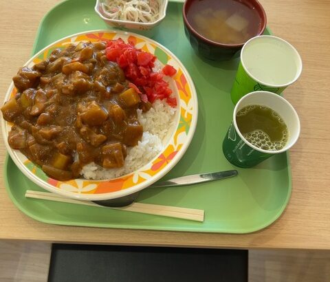 【画像】社食のカレーライス（６００円）がこちら
