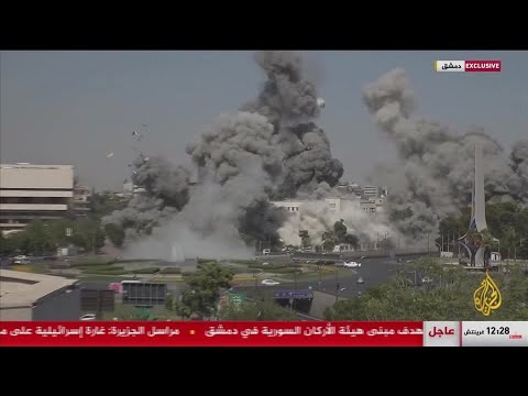 【動画あり】イスラエル、シリアを空爆　大惨事に