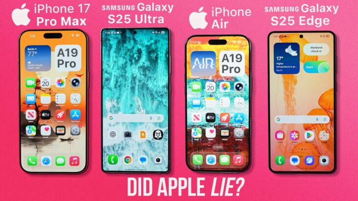 iPhoneAir、バッテリー持ちを実際にテストしてみたら…