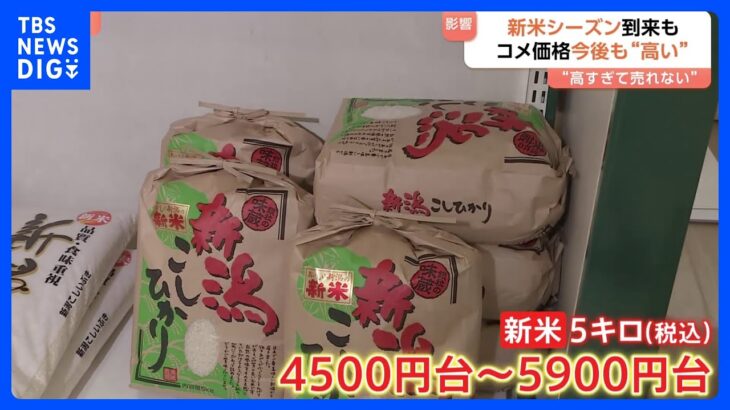 新米、高すぎてコメ離れか