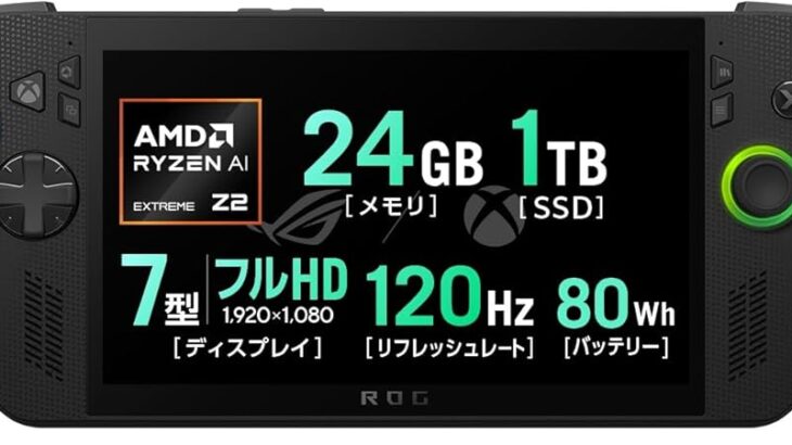 ROG ALLYがゲーム機として最高すぎる件