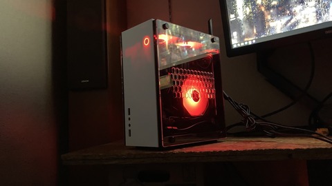 ワイの初自作pc、かっこよすぎる