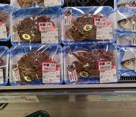 かに半額だけど買う？🤔