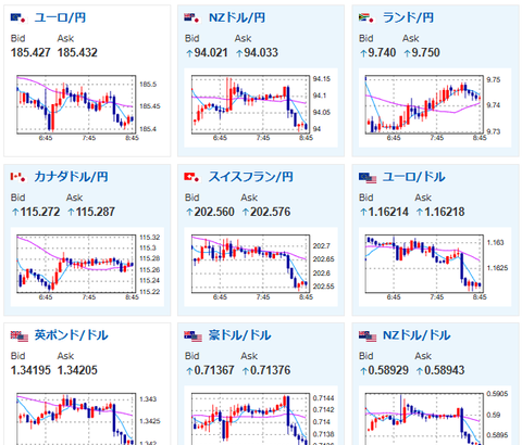 【為替相場】円、緩やかに160円接近　金利評価高まらず続く円キャリー