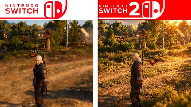 【悲報】Switch2版ウィッチャー3、40fpsで動作ｗｗｗ